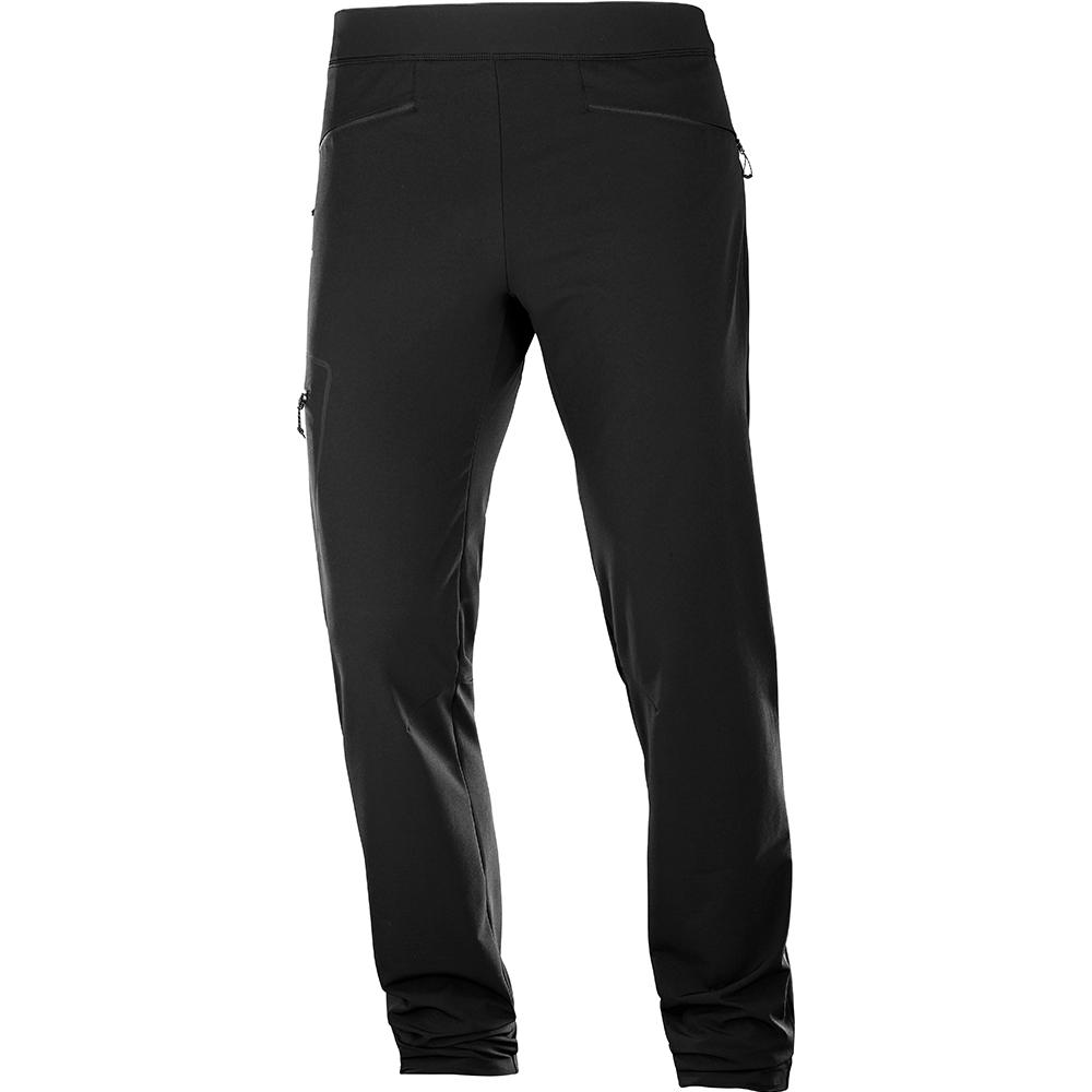 Salomon WAYFARER AS TAPERED Pantalones Hombre - Negras - Colombia (50916-IJZQ)